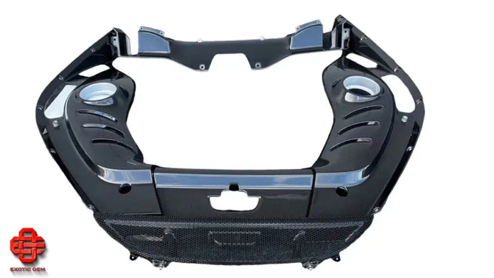 FERRARI 296 GTB / ENGINE CARBON KIT 4 PARTS / ENGINE COVERS