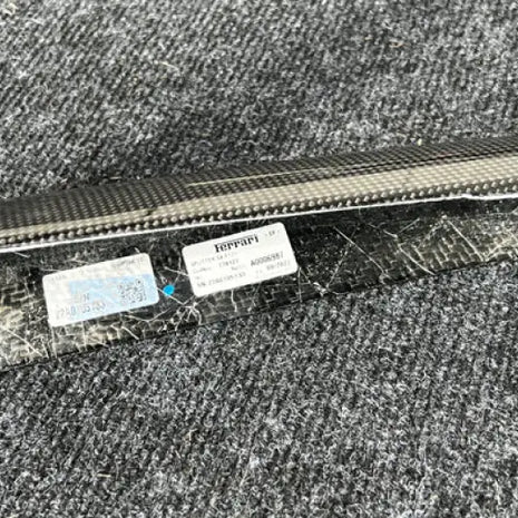 FERRARI 296 GTB FRONT LIP CARBON FIBER OEM