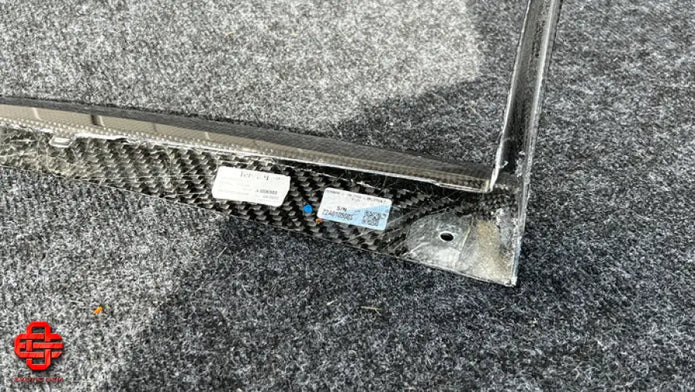 FERRARI 296 GTB FRONT LIP CARBON FIBER OEM