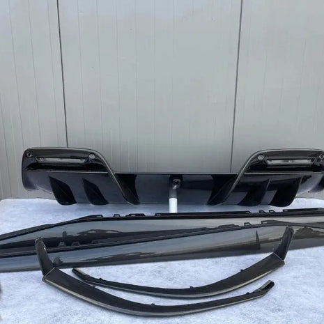 FERRARI 296 GTB GTS CARBON SIDE SKIRTS R SPLITTER DIFFUSER SIDE SKIRTS