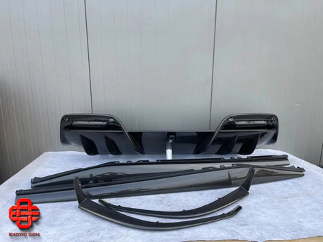 FERRARI 296 GTB GTS CARBON SIDE SKIRTS R SPLITTER DIFFUSER SIDE SKIRTS