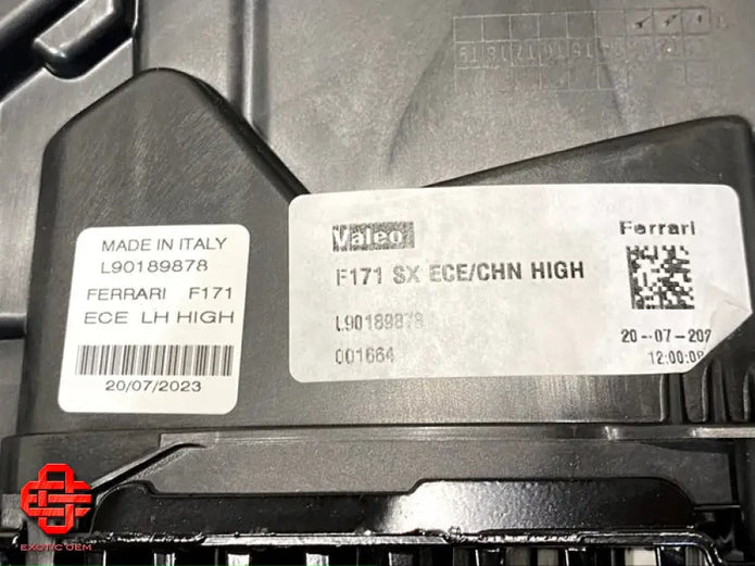 FERRARI 296 GTB HEADLIGHT LH EU SPEC OEM