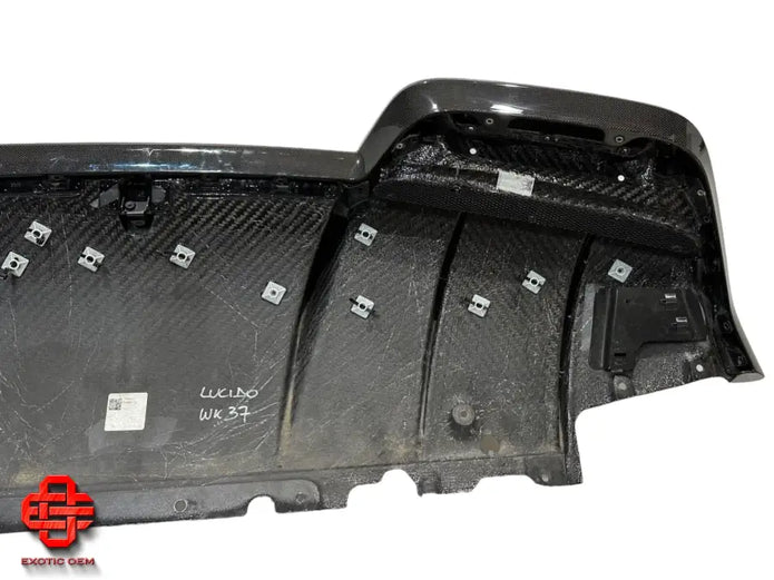 FERRARI 296 GTB REAR DIFFUSER REAR DIFFUSER CARBON