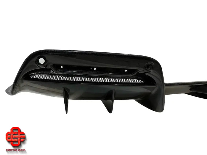FERRARI 296 GTB REAR DIFFUSER REAR DIFFUSER CARBON