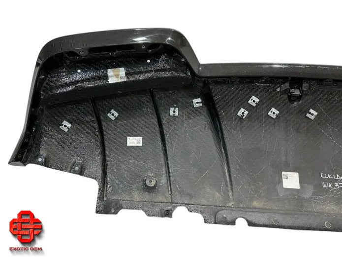 FERRARI 296 GTB REAR DIFFUSER REAR DIFFUSER CARBON