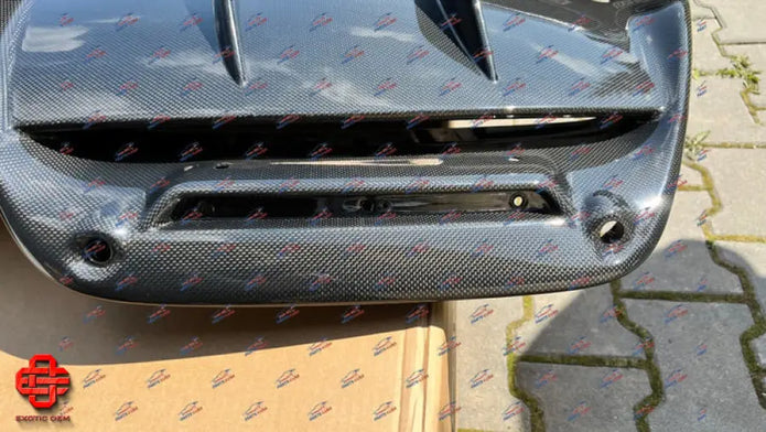 FERRARI 296 GTB REAR DIFFUSER CARBON FOR CAMERA OEM