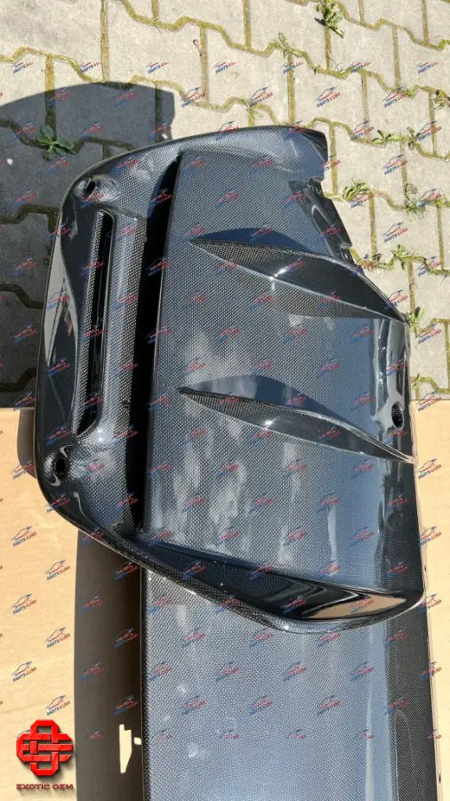 FERRARI 296 GTB REAR DIFFUSER CARBON FOR CAMERA OEM