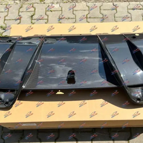 FERRARI 296 GTB REAR DIFFUSER CARBON FOR CAMERA OEM