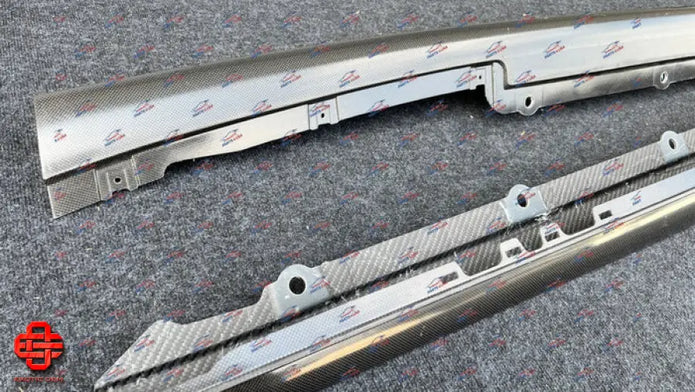 FERRARI 296 GTB SIDE SKIRT SILL COVER CARBON OEM