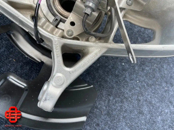 FERRARI 458 488 F8 SF90 FRONT STEERING KNUCKLE WHEEL HUB LEFT HUB CARRIER LEFT ABS