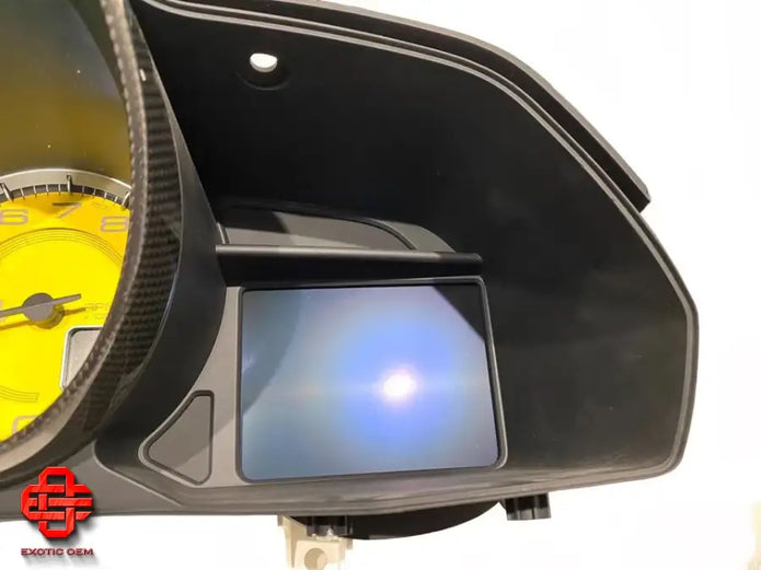 FERRARI 458 CARBON COUNTER INSTRUMENT PANEL DASHBOARD COUNTER