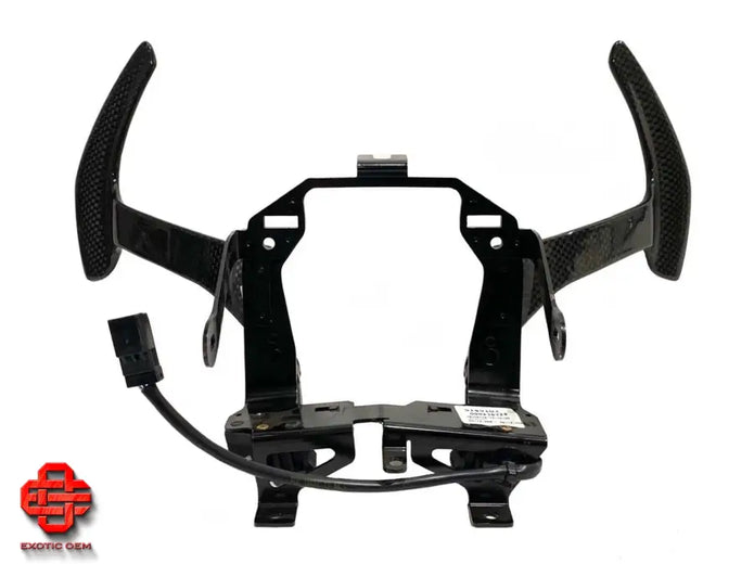 FERRARI 458 F12 FF CARBON PADDLE SHIFT UNIT GEARBOX CONTROL SET SHIFT