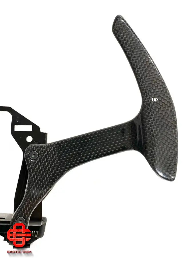 FERRARI 458 F12 FF CARBON PADDLE SHIFT UNIT GEARBOX CONTROL SET SHIFT
