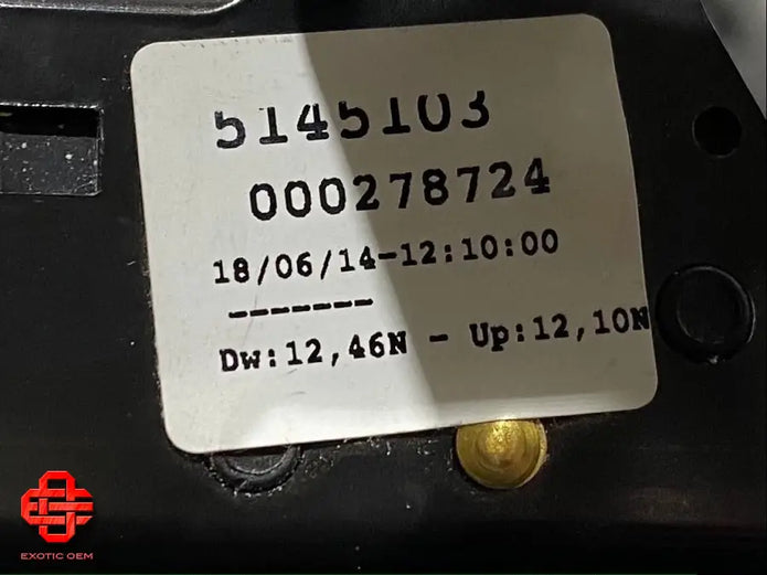 FERRARI 458 F12 FF CARBON PADDLE SHIFT UNIT GEARBOX CONTROL SET SHIFT