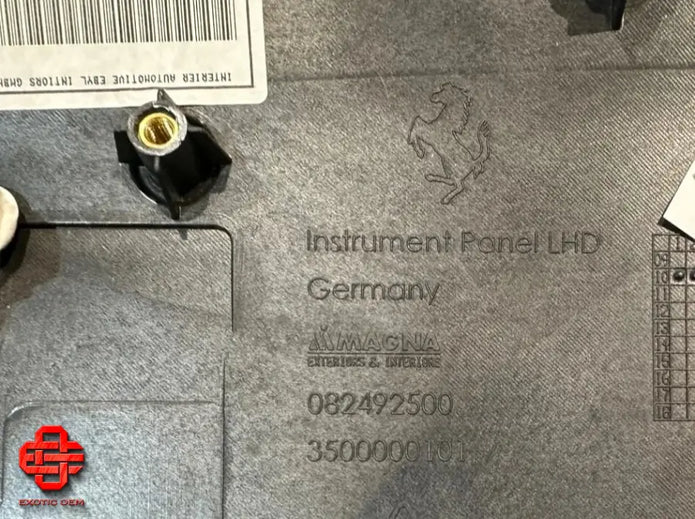 FERRARI 458 ITALIA DASHBOARD COVER LEATHER