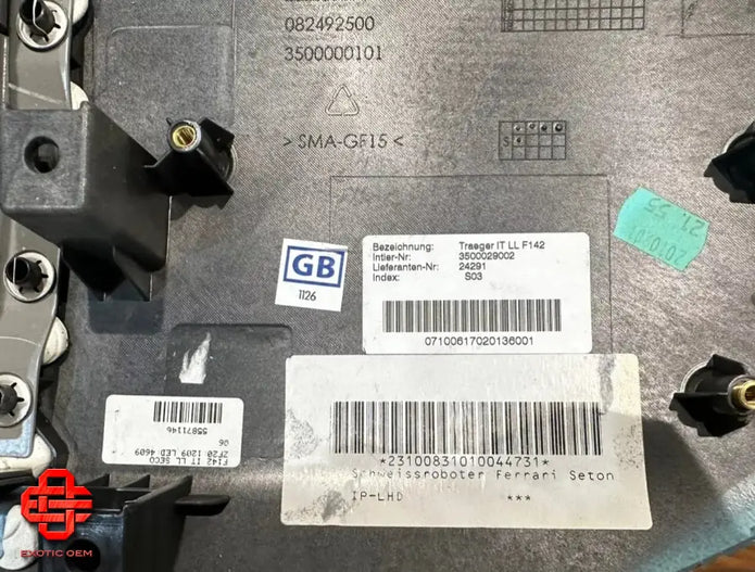 FERRARI 458 ITALIA DASHBOARD COVER LEATHER