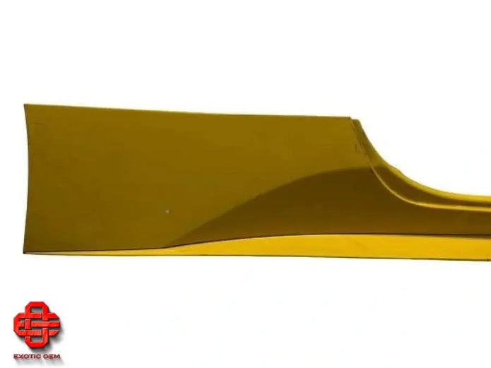 FERRARI 458 ITALIA DOOR SILL TRIM YELLOW