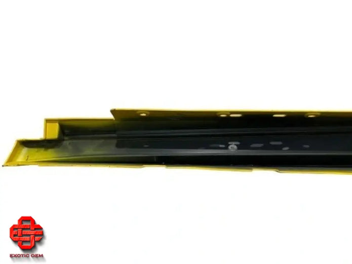 FERRARI 458 ITALIA DOOR SILL TRIM YELLOW