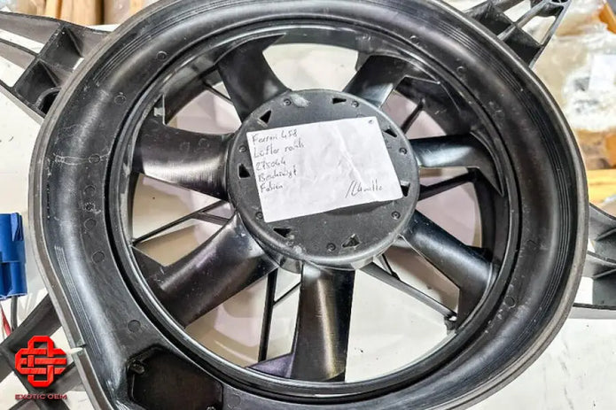 FERRARI 458 ITALIA SPIDER ELECTRIC FAN RH OEM