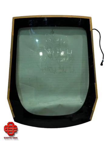 FERRARI 458 ITALIA WINDOW GLASS ENGINE COMPARTMENT LID WINDOW GLASS