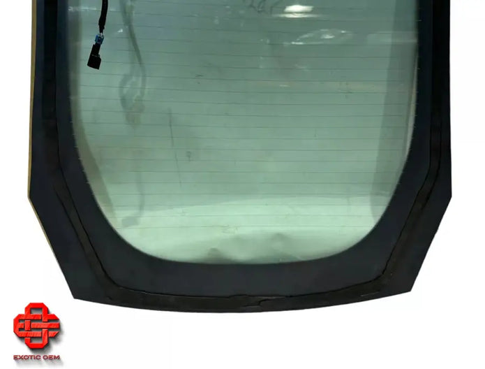 FERRARI 458 ITALIA WINDOW GLASS ENGINE COMPARTMENT LID WINDOW GLASS