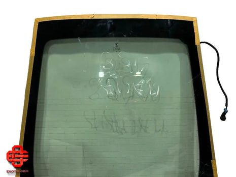 FERRARI 458 ITALIA WINDOW GLASS ENGINE COMPARTMENT LID WINDOW GLASS