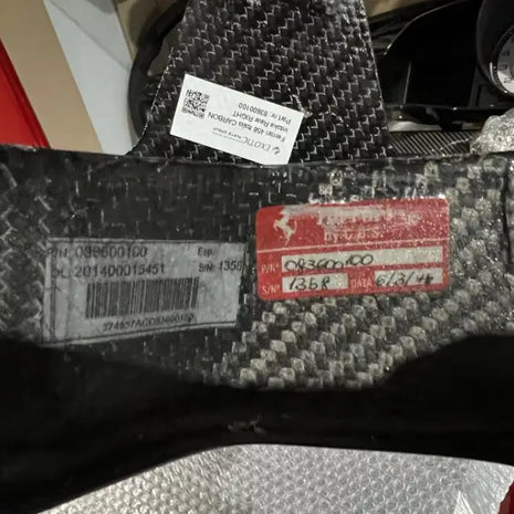 FERRARI 458 LOWER RH CARBON AIR INTAKE