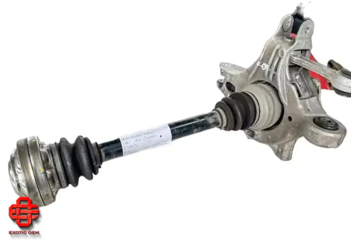 FERRARI 458 REAR RIGHT / DRIVESHAFT AND STEERING KNUCKLE / HUB