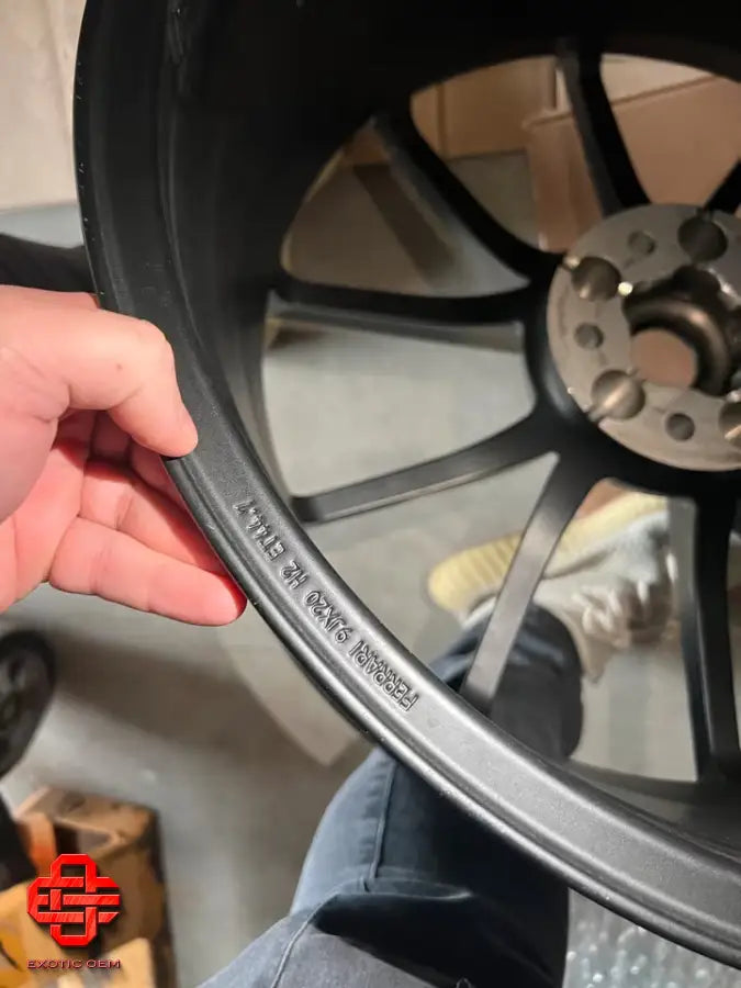 FERRARI 488 ALLOY WHEEL FRONT - FRONT WHEEL ALLOY