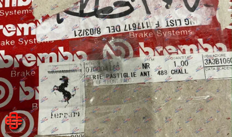 FERRARI 488 CHALLANGE FRONT PADS KIT