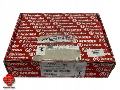 FERRARI 488 CHALLENGE FRONT BRAKE PAD KIT OF FRONT PADS