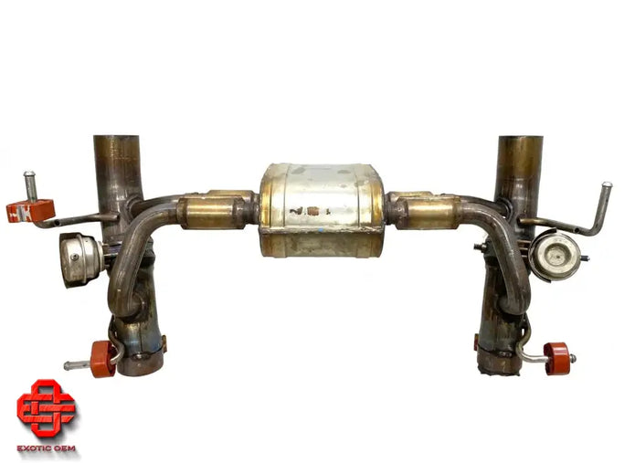 FERRARI 488 EXHAUST CENTRAL SILENCER EXHAUST MUFFLER