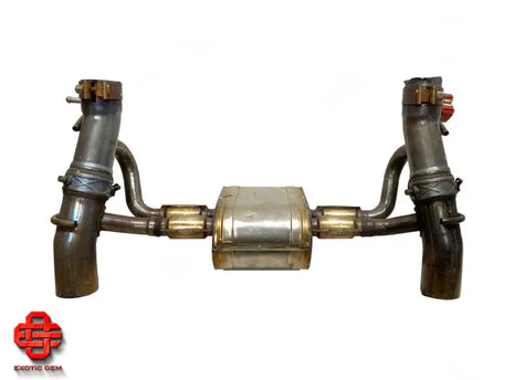 FERRARI 488 EXHAUST CENTRAL SILENCER EXHAUST MUFFLER