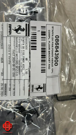 FERRARI 488 F8 COMPLETE AERODYNAMIC FLOOR BRACKET RH OEM