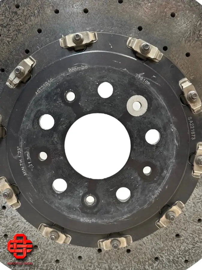 FERRARI 488 F8 SF90 REAR BRAKE DISC