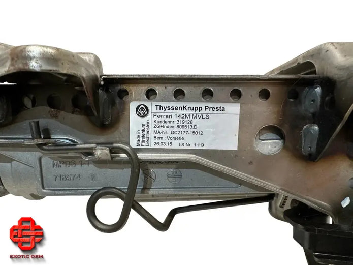 FERRARI 488 F8 STEERING COLUMN