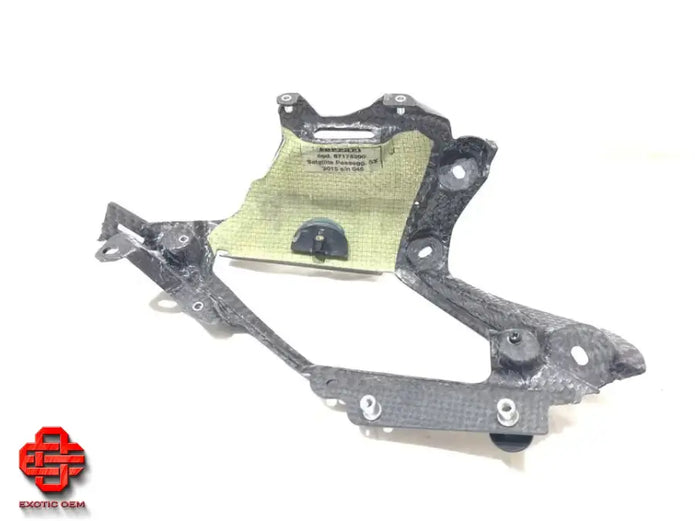 FERRARI 488 GTB LEFT SATELLITE CASTING CARBON