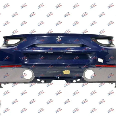 FERRARI 488 GTB REAR BUMPER COMPLETE WITH CARBON TRIM