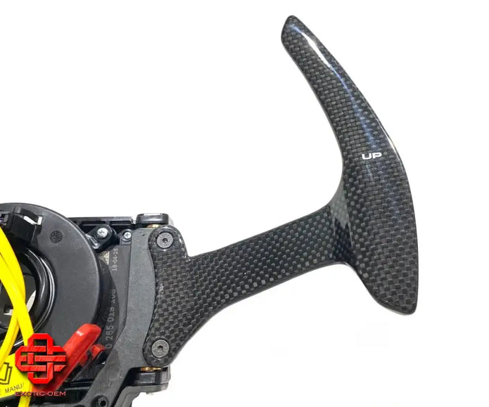 FERRARI 488 GTB SPIDER CARBON PADDLE SHIFT UNIT GEARBOX CONTROL SET