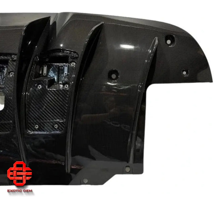 FERRARI 488 GTB SPIDER CARBON REAR DIFFUSER