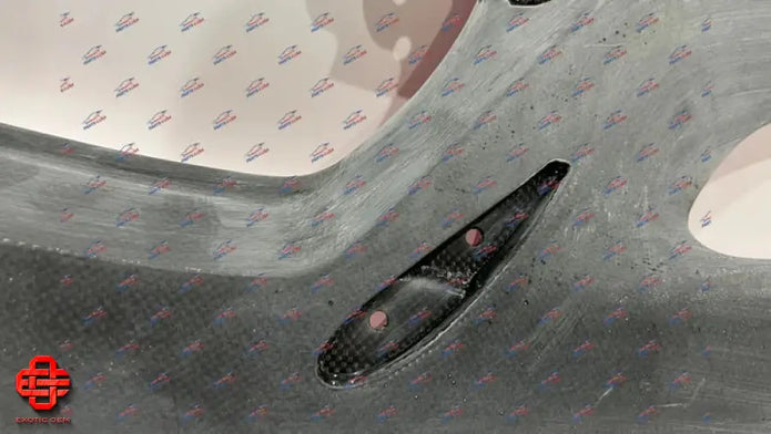 FERRARI 488 GTB / SPIDER FRONT LIP CARBON FIBER OEM