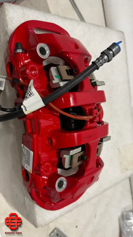 FERRARI 488 GTB SPIDER FRONT RH CALIPER WITH PADS RED