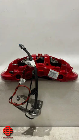 FERRARI 488 GTB SPIDER FRONT RH CALIPER WITH PADS RED