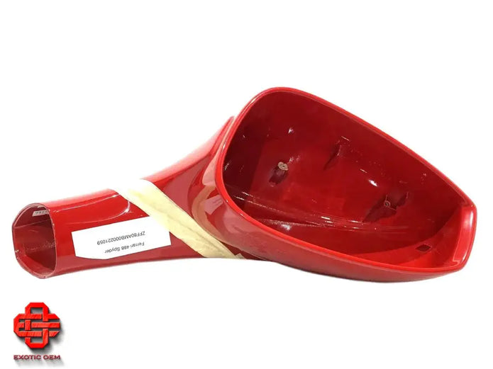 FERRARI 488 GTB SPIDER LEFT RIGHT MIRROR COVER MIRROR COVER RED