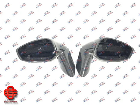 FERRARI 488 GTB / SPIDER MIRROR COVER L + R CARBON,