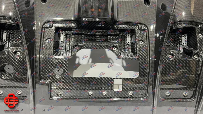 FERRARI 488 GTB / SPIDER REAR DIFFUSER CARBON