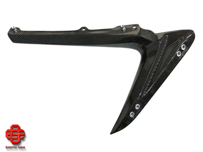 FERRARI 488 PISTA BUMPER COVER LATERAL ELEMENT CARBON