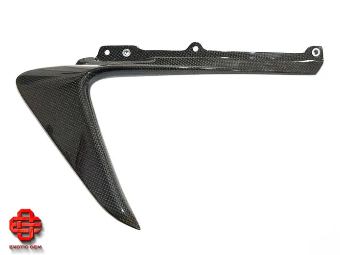 FERRARI 488 PISTA BUMPER COVER LATERAL ELEMENT CARBON
