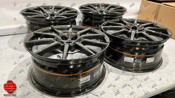 FERRARI 488 PISTA CARBON FIBER WHEELS SET OEM