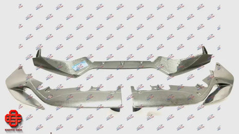 FERRARI 488 PISTA FRONT LIP COMPLETE 3 PIECES CARBON